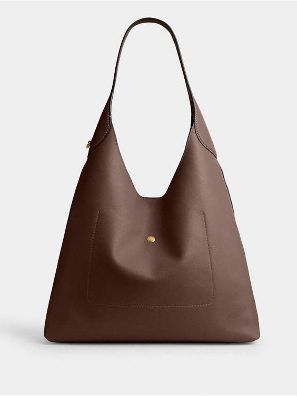 Coach Brooklyn Shoulder Bag 39 in Maple Brown Leather - Picture 4 of 4